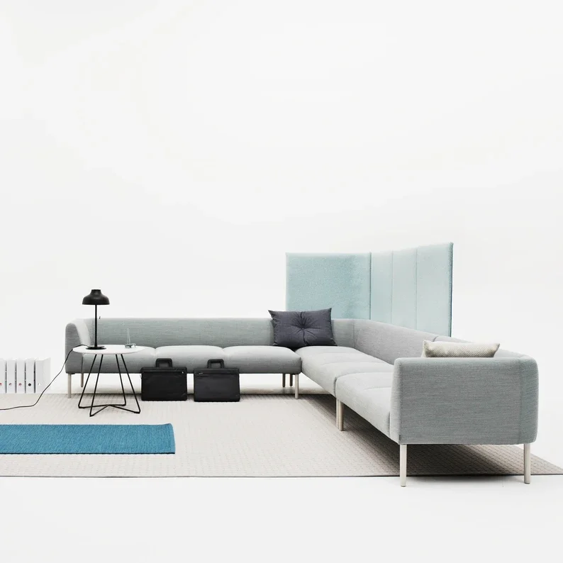 

Новые поступления2025 Neues Produkt Nordic Office Диван Freizeit Kreative Диван Freizeit Stuhl Stoff Диван Verhandlungs Диван Treffen