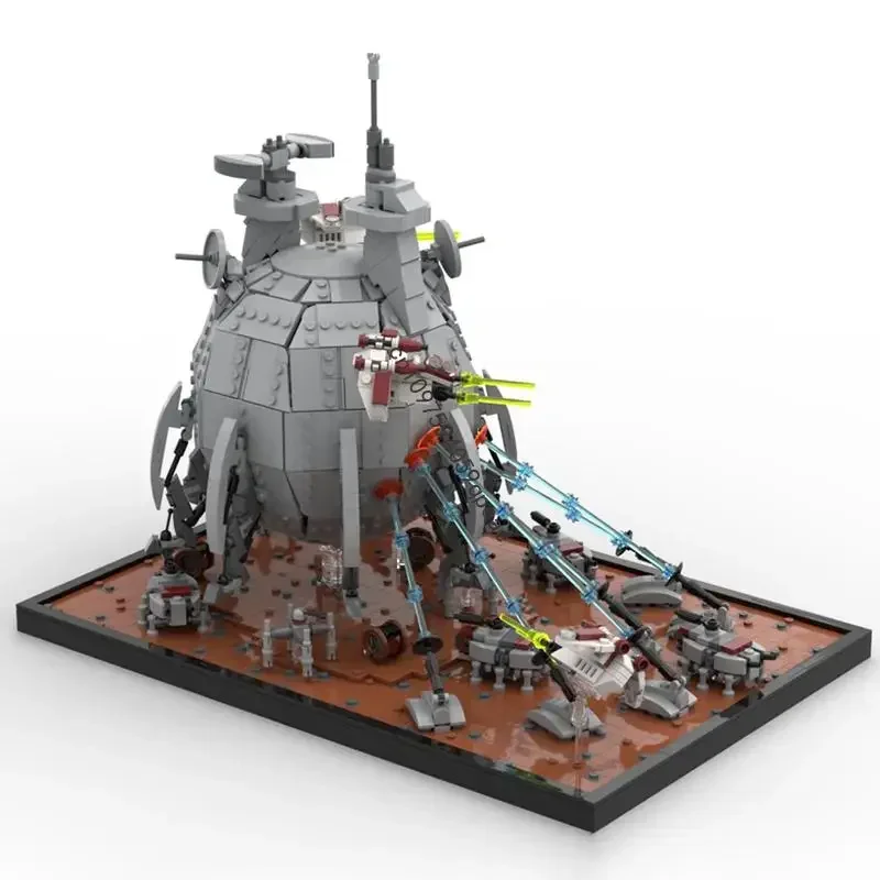 New 2667Pcs Famous Star Battle Movie Moc Core Ship Diorama Model Building Blocks Diy Creative Ideas Bricks Toy Birthday Gift view 3