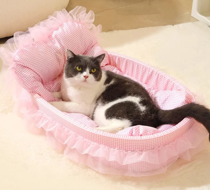 Macaron Dog Bed Pet Nests Dog Nests Four Seasons Universal Winter Dopamine Cat Nests Deep Sleep Nests Pet Supplies