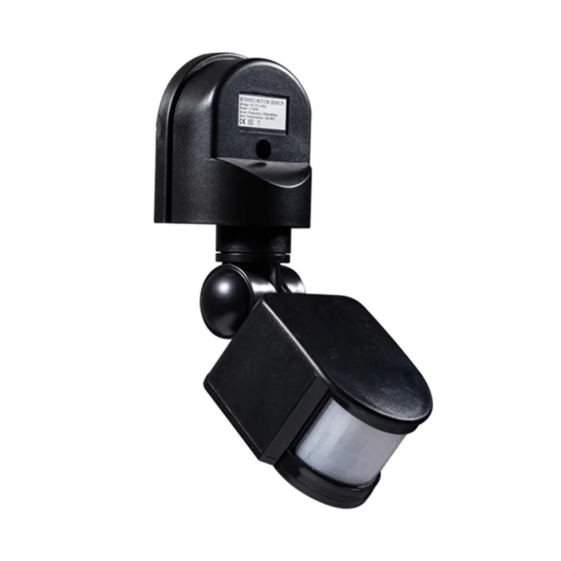 【RECOMENDAR】Detector de movimento PIR DC12V montado na parede Sensor infravermelho 12V Detecção automática Controle de luz inteligente ao ar livre