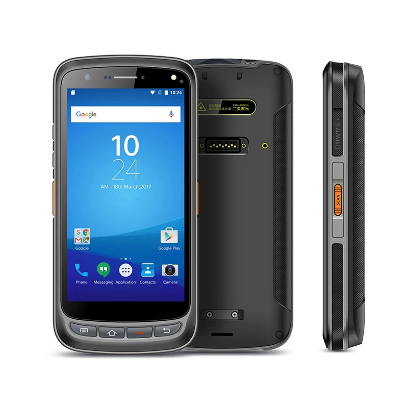 Scanmax SM72 865-868MHz Android 11 Long Range Handheld UHF RFID Reader with NFC Function Impinj E710/R2000 Engine 900+ Tags/Sec