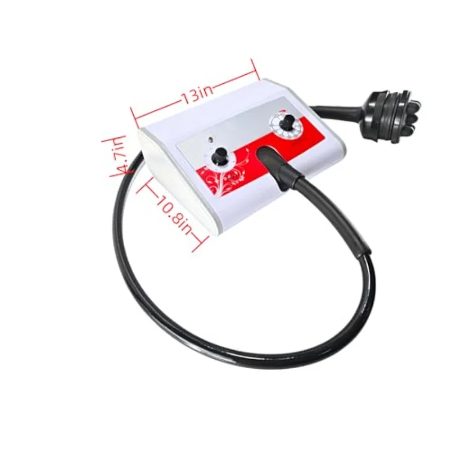 Cellulite Massager Electric Vibrating Professional with 5 Interchangeable Heads Deep Tissue Relief Muscle Relaxation Durable De