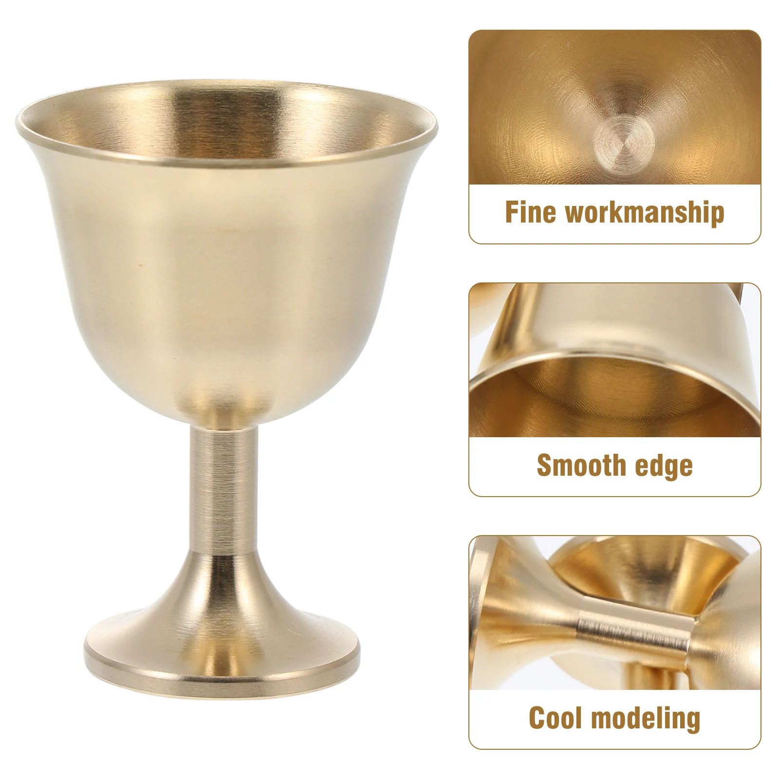2 قطعة كأس النبيذ النحاس المبرد شرب كوب برواري للبيرة كوكتيل مثلج القهوة الشاي المنزل المطبخ مكتب ديكور كأس النبيذ النحاس