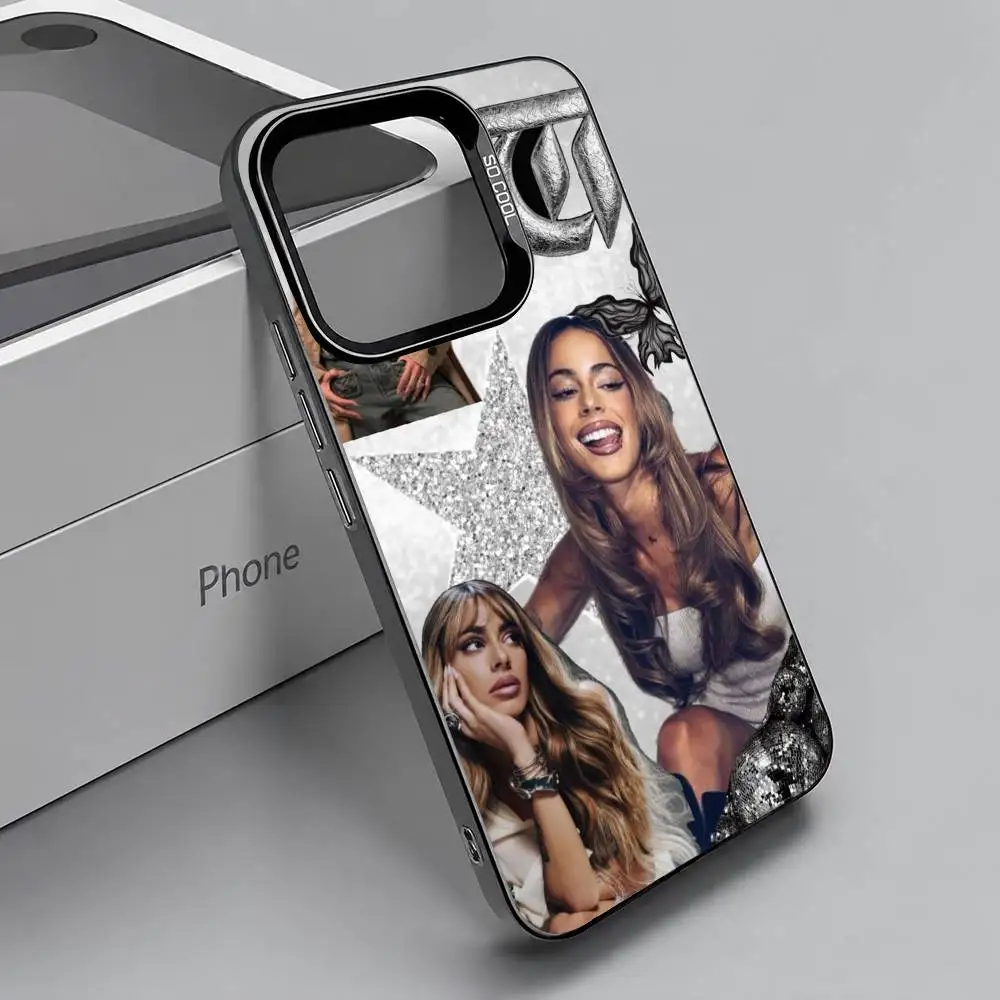 Singer T-TINI M-Martina Stoessel Phone Case For iPhone 17,16,15,14,13,12Plus Pro Max XS, gloss black  Inside Cover