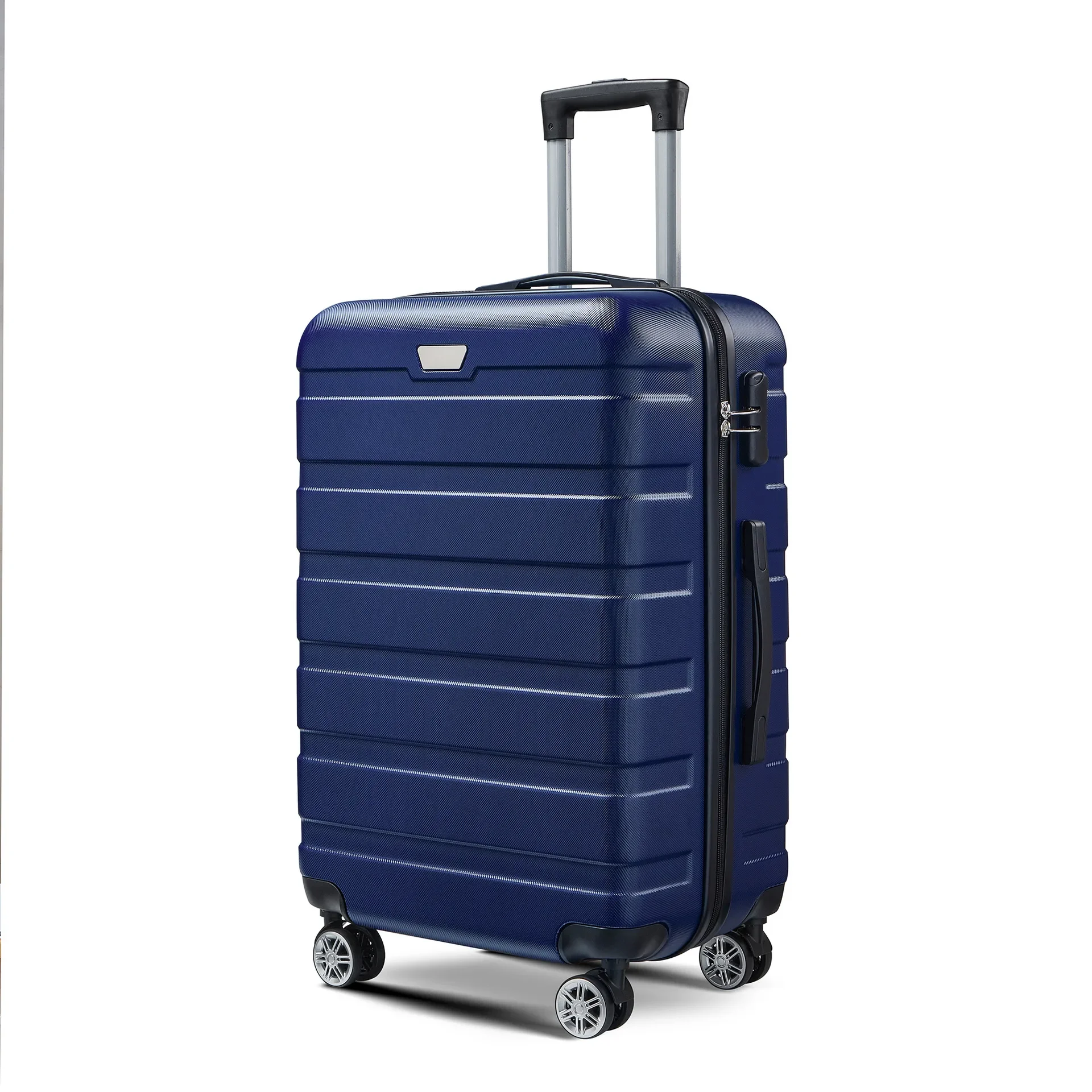 (1) Customized Three-piece Suitcase with Universal Wheels and Password