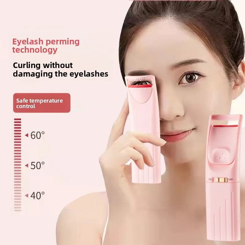 

Перезаряжаемые мини-щипцы для завивки ресниц с подогревом и формы, долговечные электрические ручные мини-щипцы для завивки ресниц