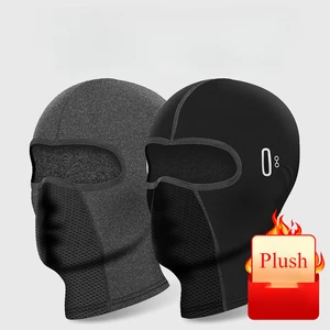 Radsport Balaclava Herren Winter Heiße Fahrradfahrrad Motorrad Gesichtsmaske Windschutz Sport Sport Cachecol Samt Gesichtsabdeckung Hut 10 Hauptverkäufe für Motorräder - №6