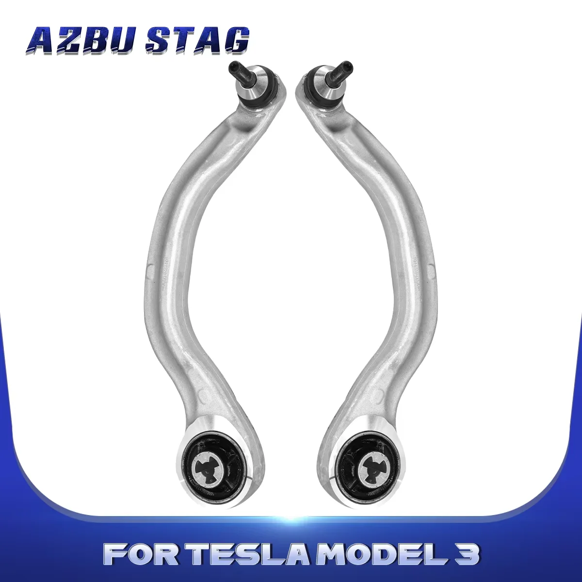 

AzbuStag Front Lower Left Right Control Arm Assembly Suspension Kit 2Pcs for Tesla Model 3 Y 2019 2020 20212022