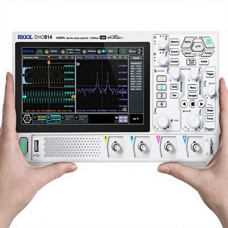 DHO814 Premium Quad-Channel High-Bandwidth Digital Oscilloscope for In-Depth Signal Exploration and Validation