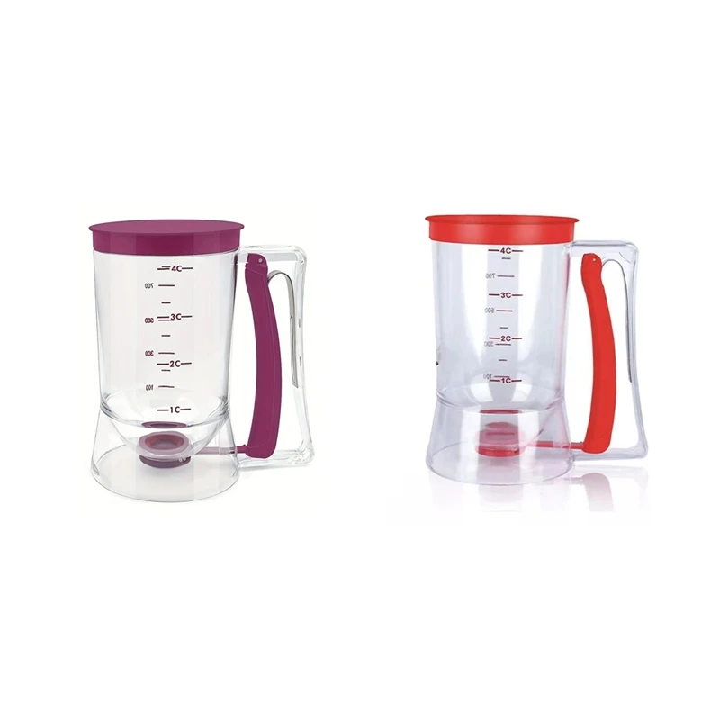 

ABKB Диспенсер для теста для блинов и кексов Диспенсер для теста подходит для приготовления любого запекания товаров