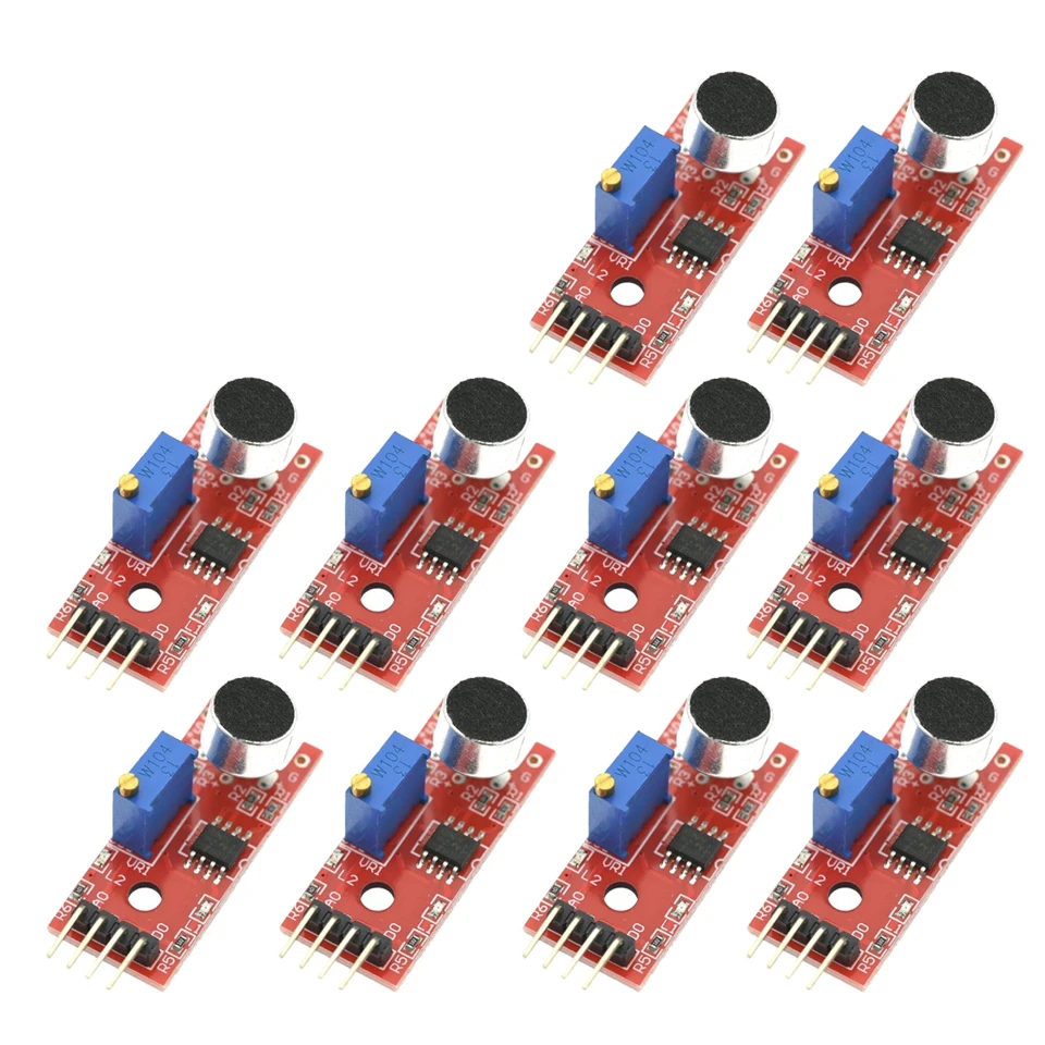 

1/5/10pcs KY-037 High Sensitivity Sound Microphone Sensor Detection Module For AVR PIC KY037