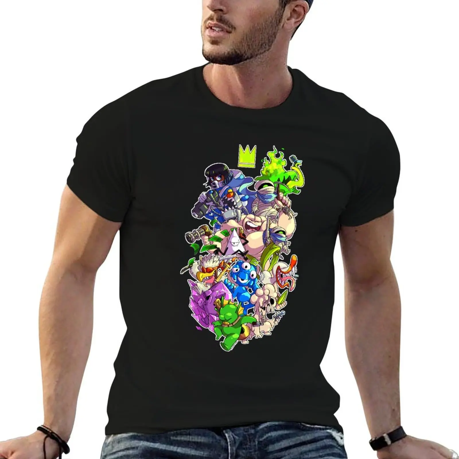 Nuclear Throne 5th Anniversary T-Shirt funny meme t-shirts Clothing t shirt men 100℅ cotton