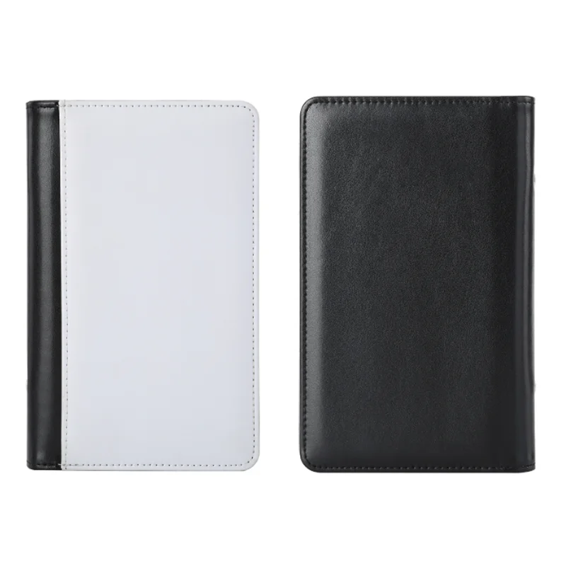 شحن مجاني 4 قطعة/الوحدة التسامي فارغة PU A6 دفتر/غطاء دفتر نقل الحرارة الطباعة DIY الهدايا