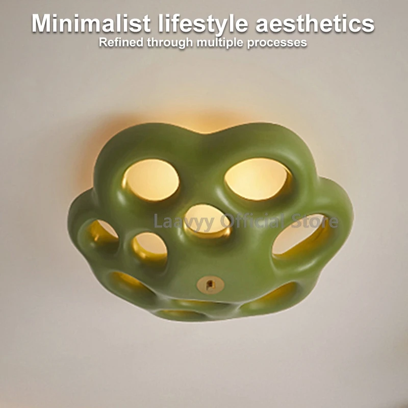 Bedroom Dining Room Modern Ceiling Lamp Creative Balcony Porch Ceiling Lights Japanese Style Wabi-sabi Corridor Decoration Lamps