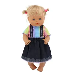 2023 New Lovely dress For 42 cm Nenuco Doll 17 Inches Baby Doll Clothes