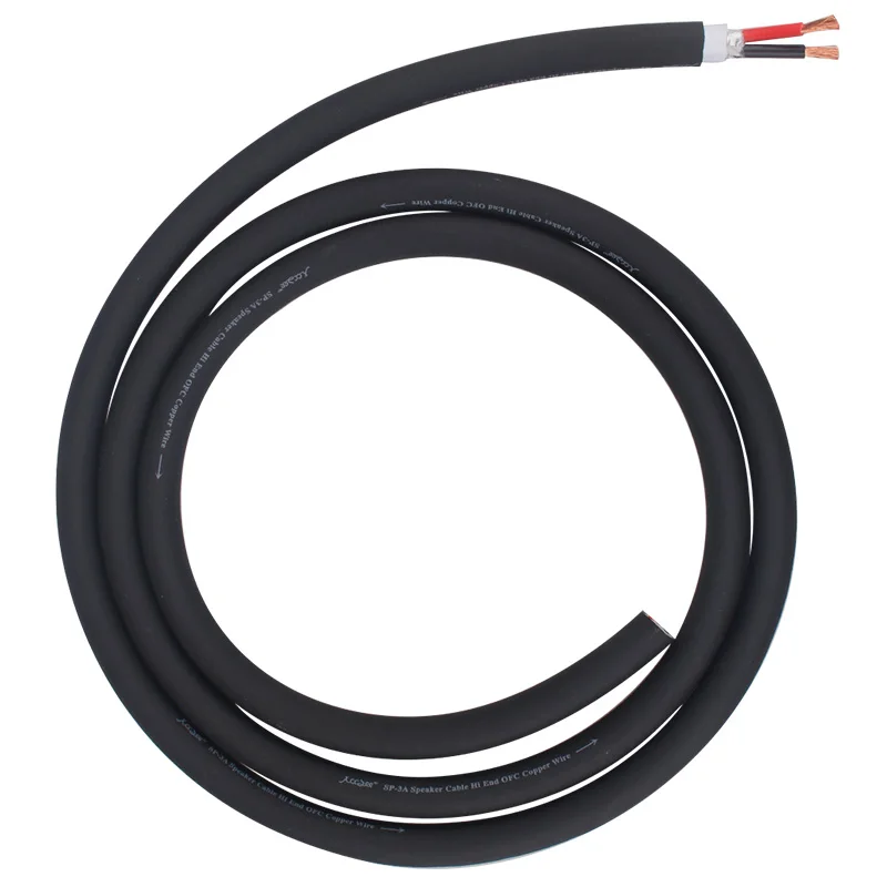 Fever grade 4N OFC audio Speaker Bulk cable DIY Handmade Power  Amplifier, decoder dedicated connection cable