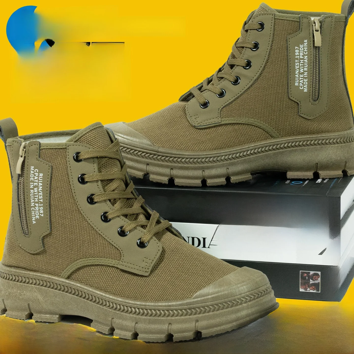 

Мужская высокая водонепроницаемая дышащая износостойкая зимняя обувь Se oes для специальной защиты Montain Climbing