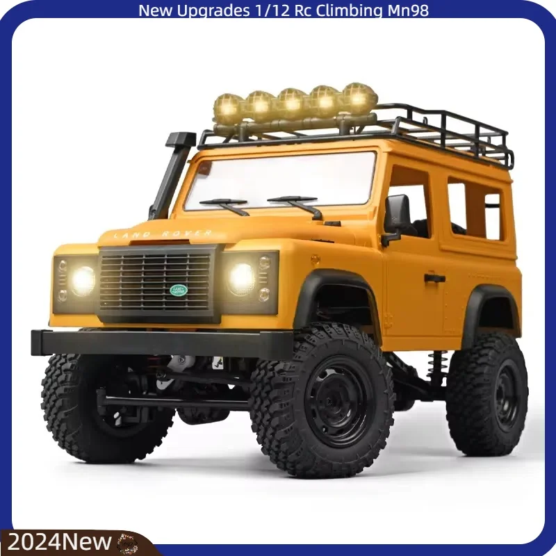 

New Upgrades 1/12 Rc Climbing Mn98 V2 Land Rover Defender Rc Car Off Road 4x4 Toy Model Remote Control Car Adult