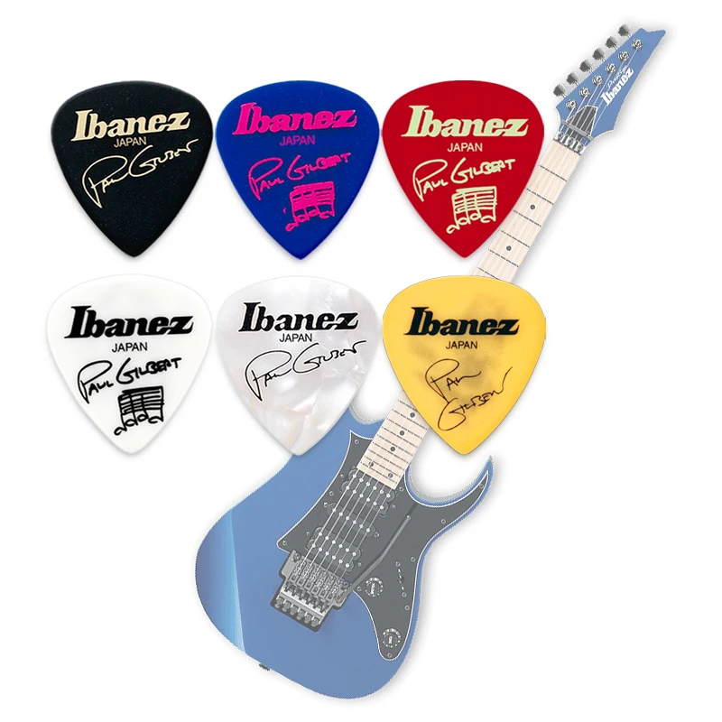 Kostki do gitary Ibanez Paul Gilbert Signature Edition 1,0 mm Oryginalne akcesoria gitarowe