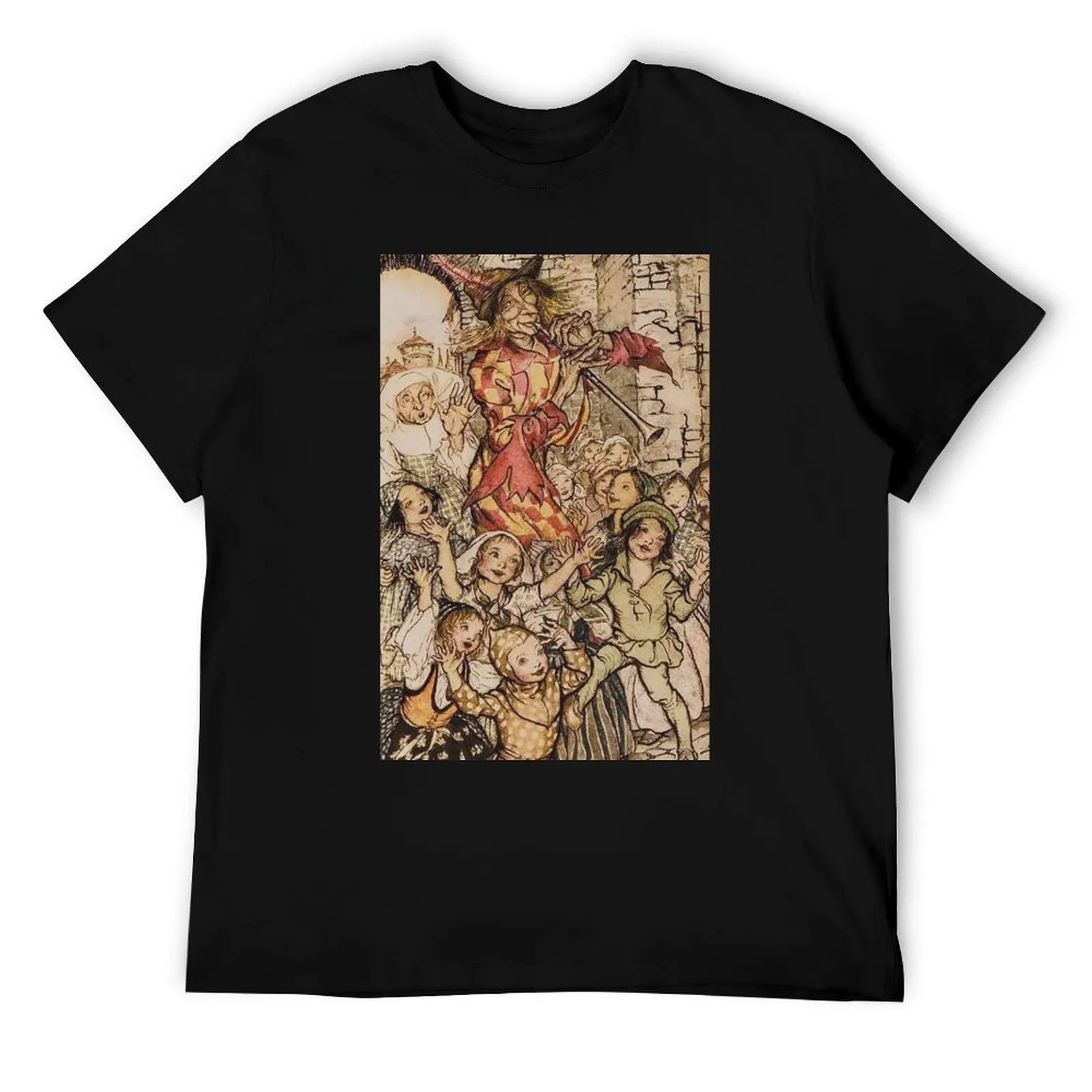 

The Pied Piper of Hamelin T-Shirt man t shirts high quality luxury brand man t shirt cotton high quality T-Shirt