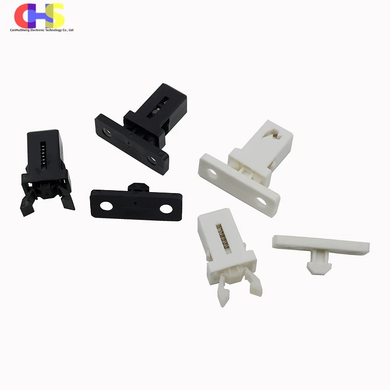 10pcs Black/White PR-001 Trash can Small Door Lock Switch Also For MS Air Conditioner Set Top Box TV EVD DVD Door Cover