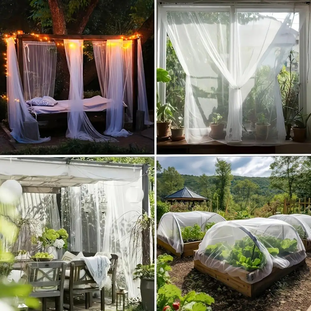 

Weather-resistant Plant Net Reusable Bird Barrier Garden Netting for Protecting Vegetables Fruits Flowers from for Crops