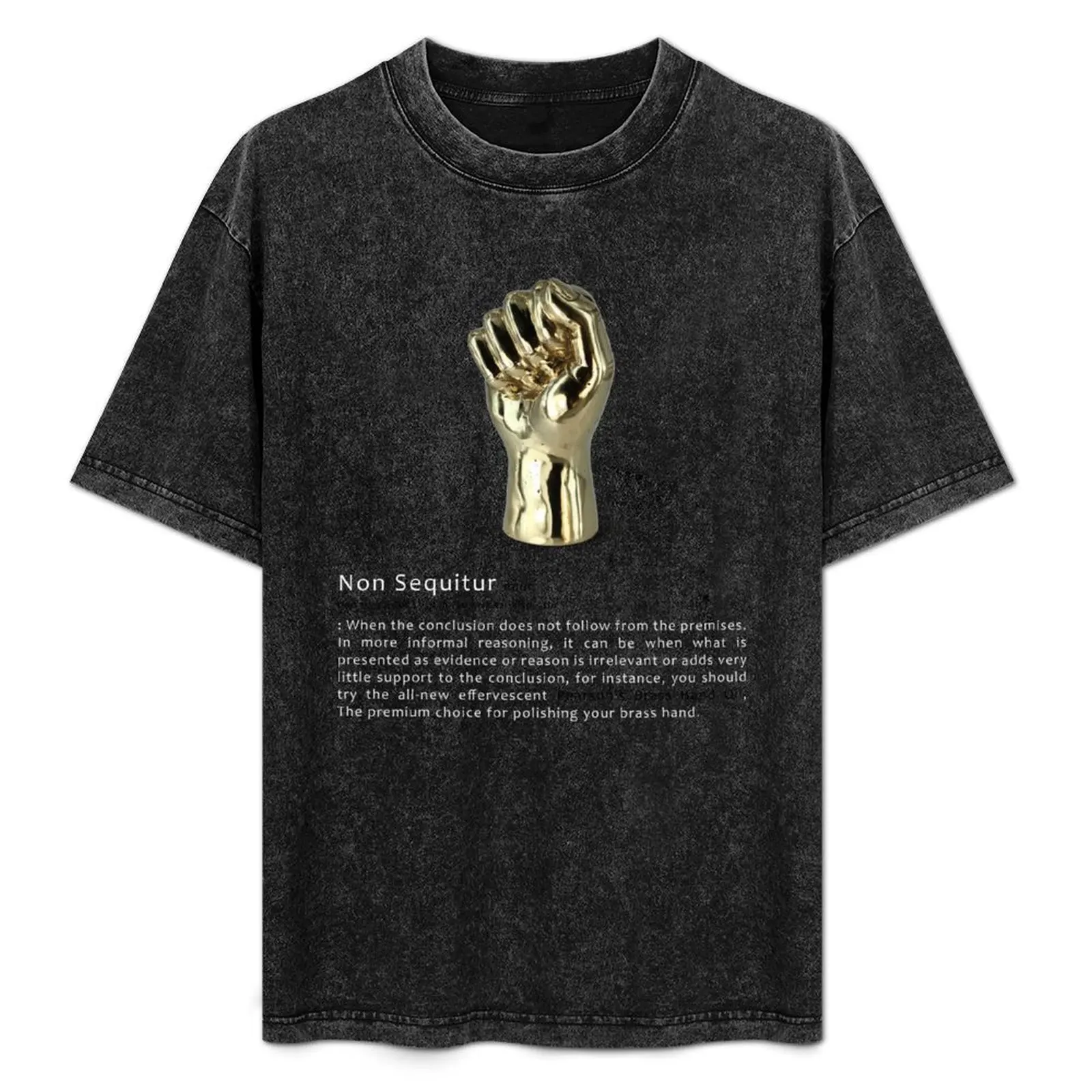 Brass Hand, Non Sequitur - Athletico Mince T-Shirt sports fans graphic t shirts mens tall t shirts