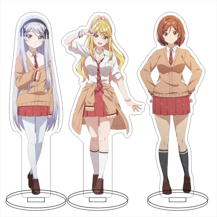 Anime 'm Getting Married to a Girl I Hate in My Class Acrylic Figures Stand Model Plate Keychain Fans Gift Display Desk Decor