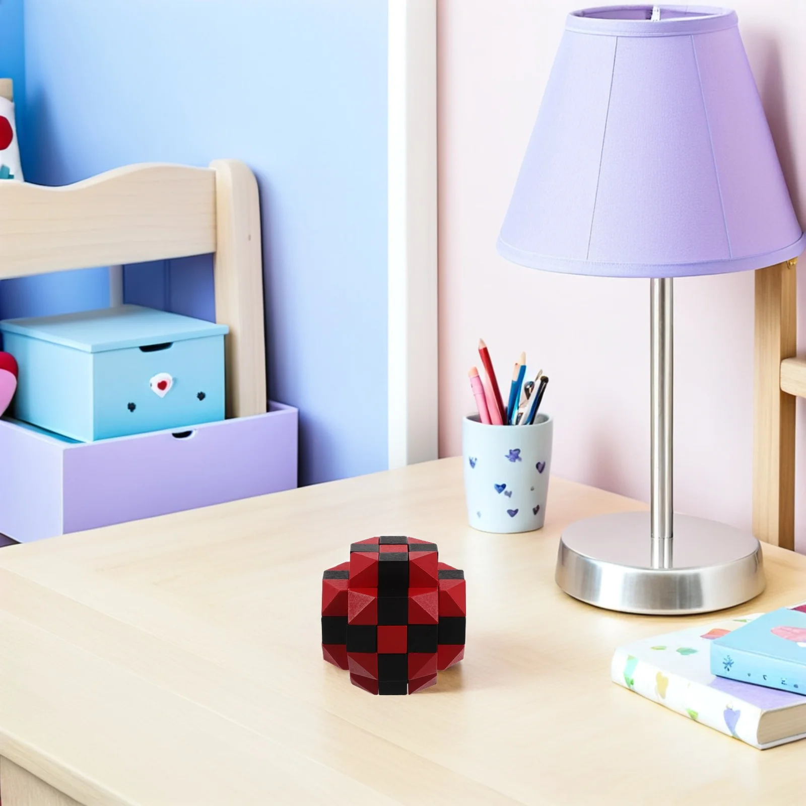 Cube de casse-tête en bois, Puzzle de verrouillage chinois pour adolescents et adultes, assemblage 3D, retrait de Puzzle logique, jeu éducatif Iq