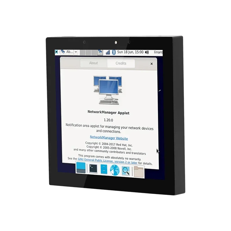 YC-SM41P جديد 4 بوصة رباعية النواة لينكس أوبونتو ديبيان Buildroot Yocto Centos RJ45 POE لوحة شاشة لمس لأتمتة المنزل