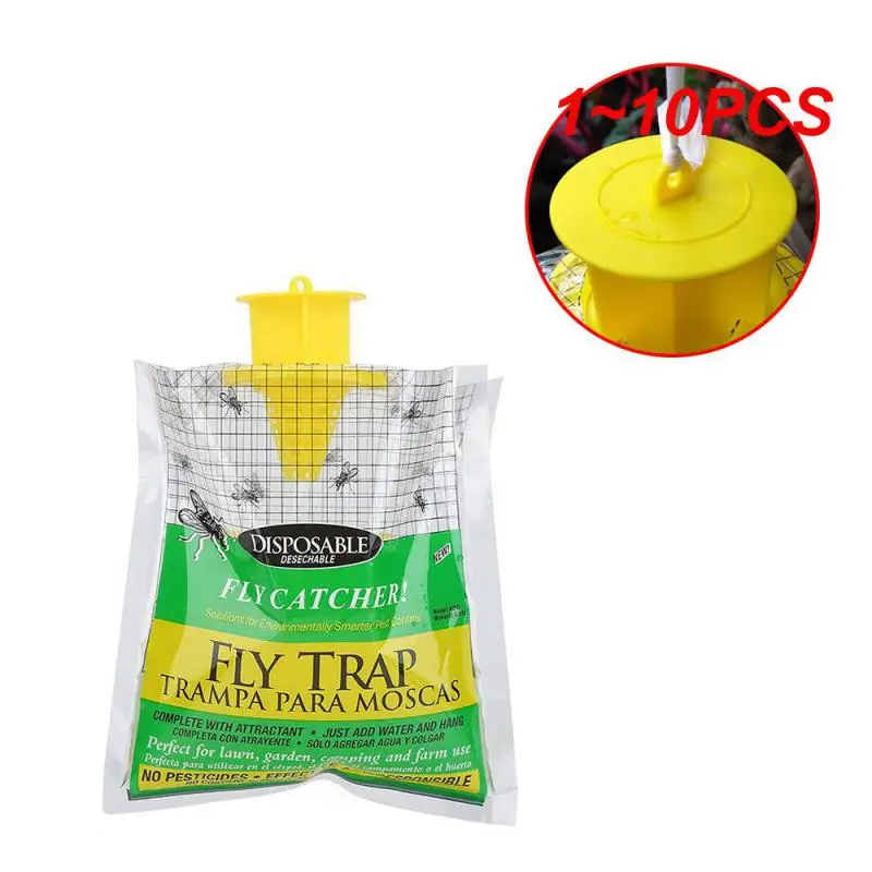 

Newly Fly Trap Bags Fly Catcher Hanging Bait Bag Catcher For Outdoor Garden Pest Catcher For Garden Supplies