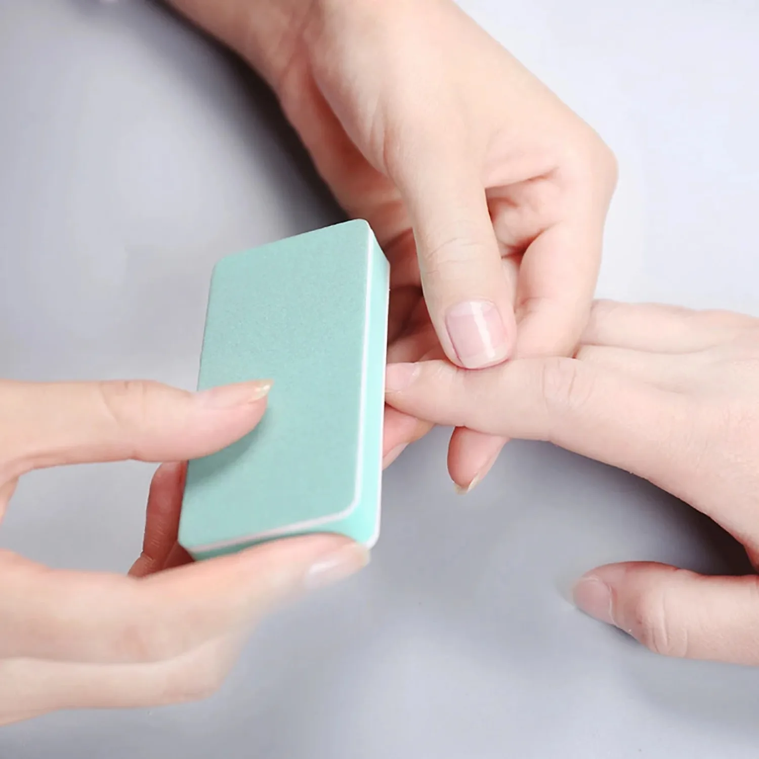 50Pcs Green Nail Buffer File Sponge Nail Shiner 600/3000 Acrylic Polishing Buffer Blocks Pedicure Manicure DIY Tools Salon Women