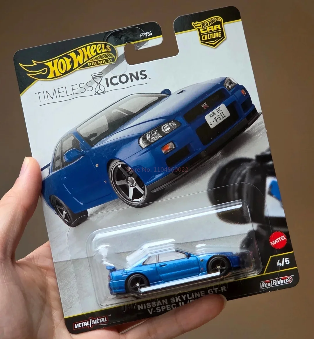 Originele Hot Wheels 1/64 Auto Cultuur Tijdloze Pictogrammen Ferrari F50 Porsche Carrera Gt Chassis Conversie Collectible Auto Model Speelgoed