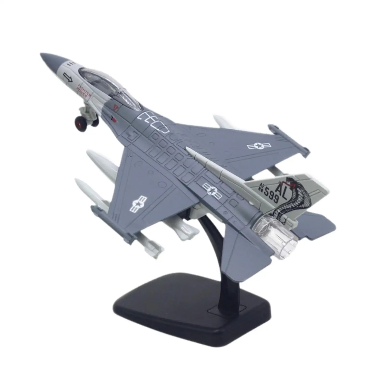 1:72 Alloy Pretend Play Ornament Collectables Simulation Alloy Fighter Model for Shelf Holiday Gifts Keepsake Office Decoration