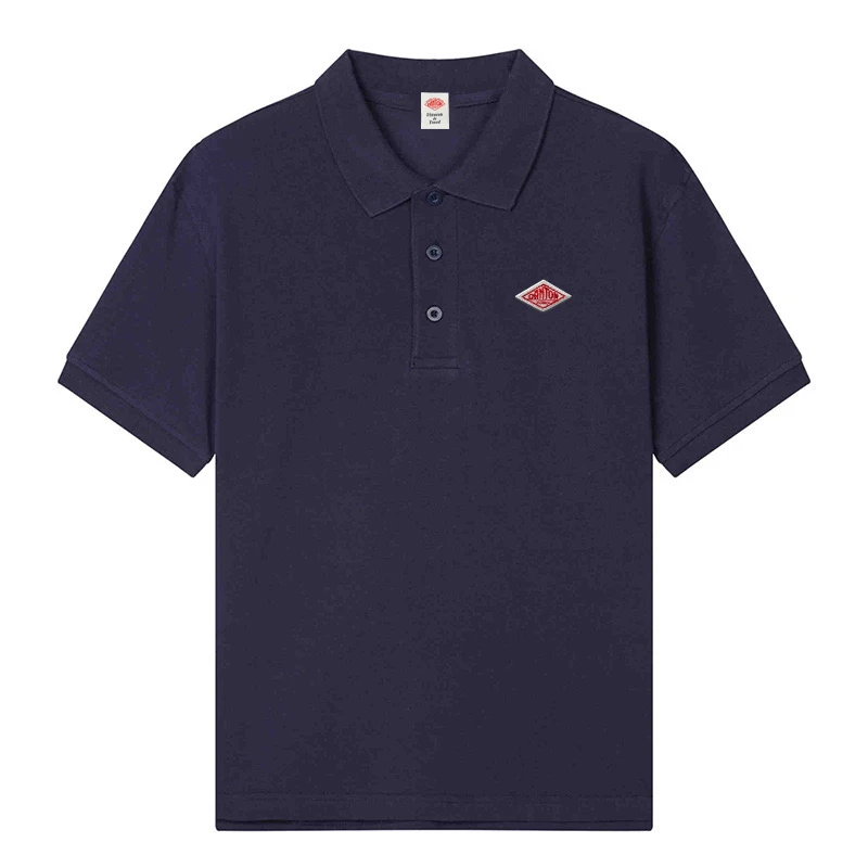 Korea style Summer New Men's Women's Quality Polo Shirt Embroidery T-shirt Cotton Comfortable Short Sleeve Neutral style Tops
