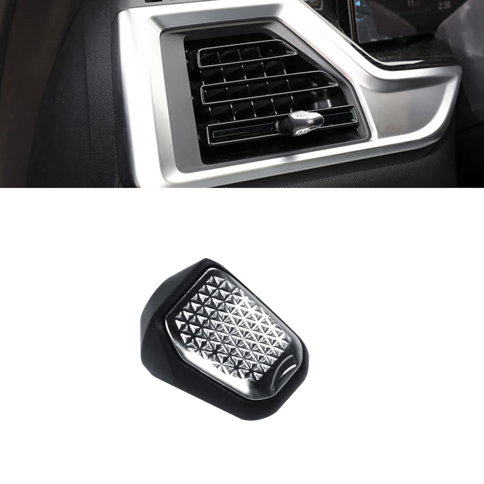 

Car Front A/C Vent Grille Air Conditioning Outlet Knob For BMW For X5 For G18 2023 For X5 For G05 2023 For X6 G06 / X7 G07 2023