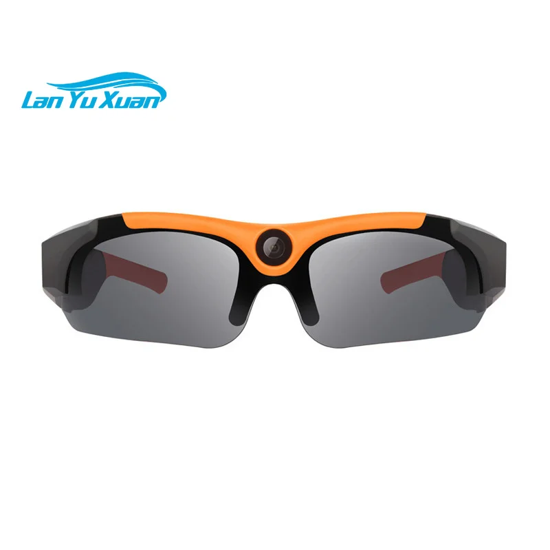 Multifunctional sports smart glasses outdoor camera cycling goggles recorder sunshade Anti-UV polarizing digital sunglasses