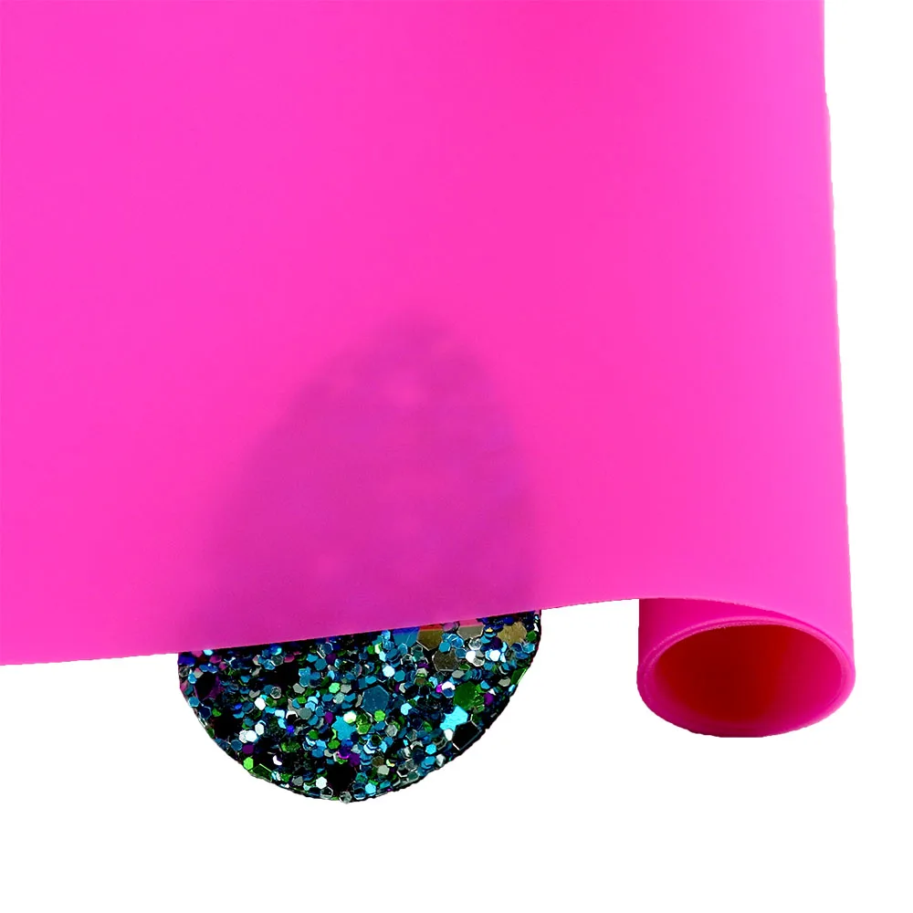 30x130cm Roll 0.5mm Jelly Solid Colored Translucent PVC Soft Plastic Vinyl Film for Making Bag Shoe Garment DIY BH030