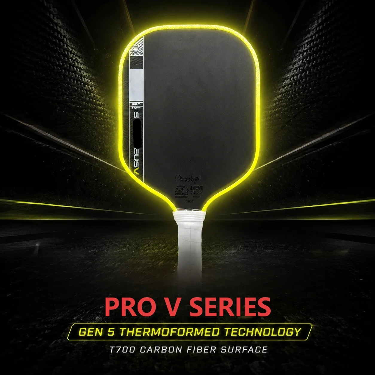 WNONSO Pro V Gen5 Series Widebody Carbon Fiber Pickleball Paddle Maximum Sweet Spot for Stable Forgiving Play