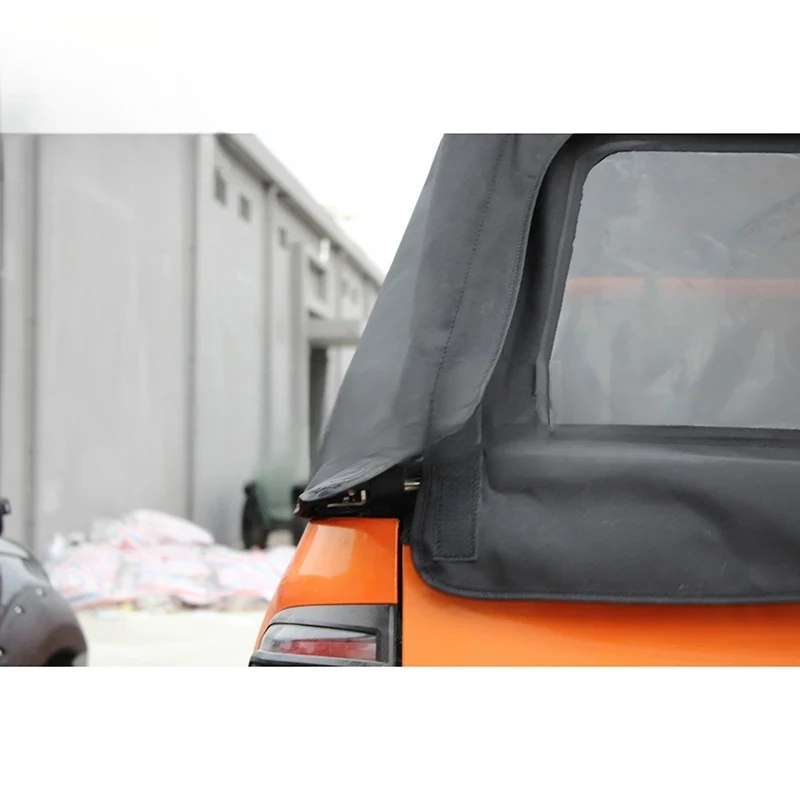 

High Quality Hot Selling Waterproof Lightweight Foldable Pickup Ox-Fabric Soft Top Canopy Topper RAM 1500