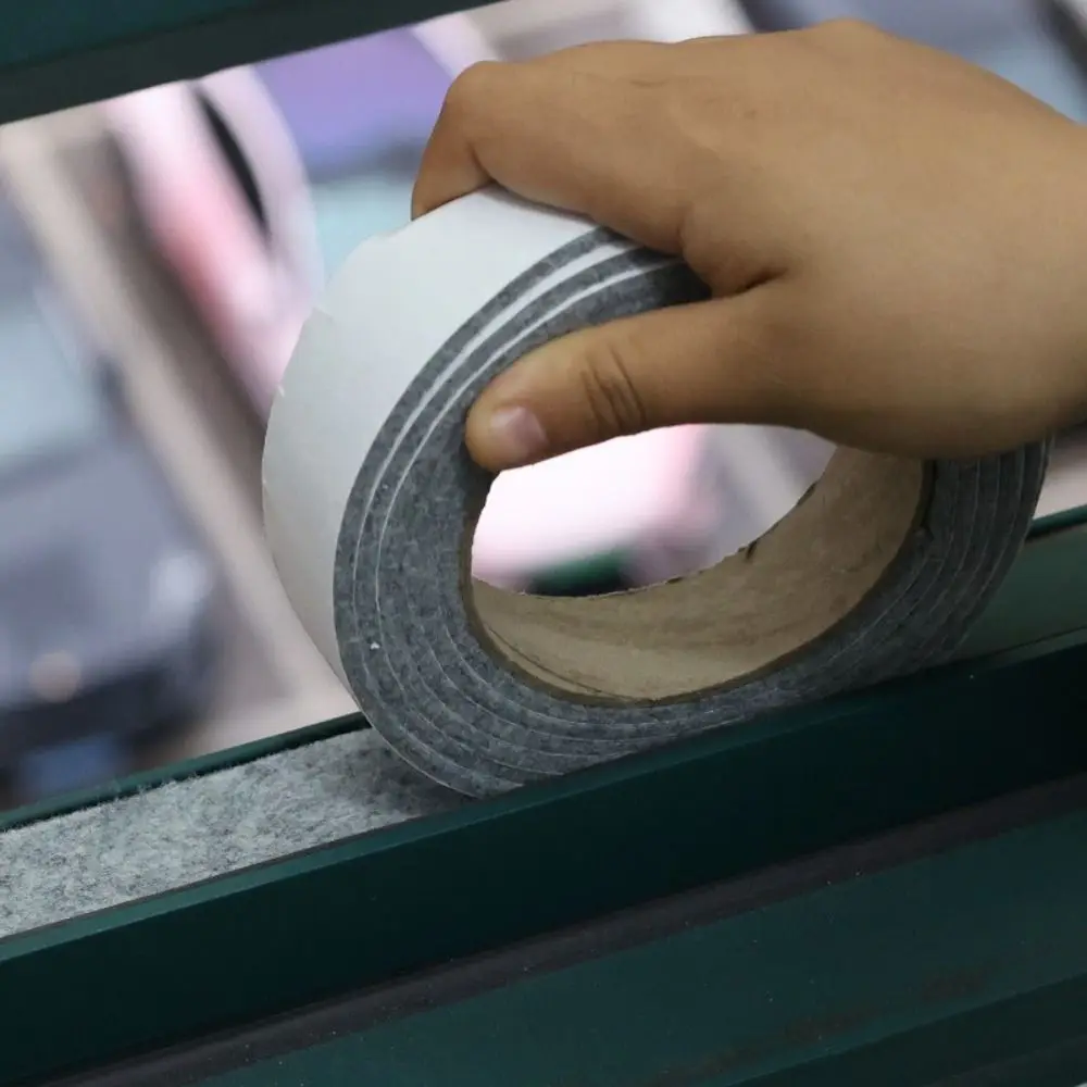 4 متر ورأى نافذة الباب ختم الشريط الغبار عازلة للصوت الزجاج ماصة للماء ملصق ارتداء مقاومة سميكة