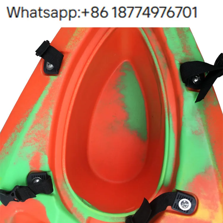 OUTDOORS 2+1 Family Leisure Entertainment Ka 1-Year Factory Quality Warranty Eco-friendly Fishing PE LLDPE Hull Material