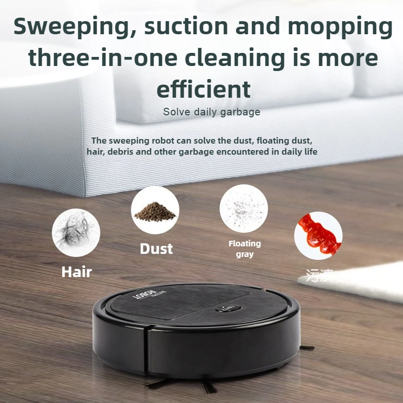Sweeping Robot Vacuum Cleaner Mopping 3 In 1 Smart Wireless Dragging Cleaning Sweep Floor for Home Office