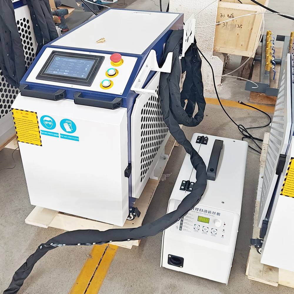 

Hot Fiber Laser1500W Factory Price Multi-fuction Handheld Laser Welding Machines for Metal 4 in 1 Cutting Welding Cleaning