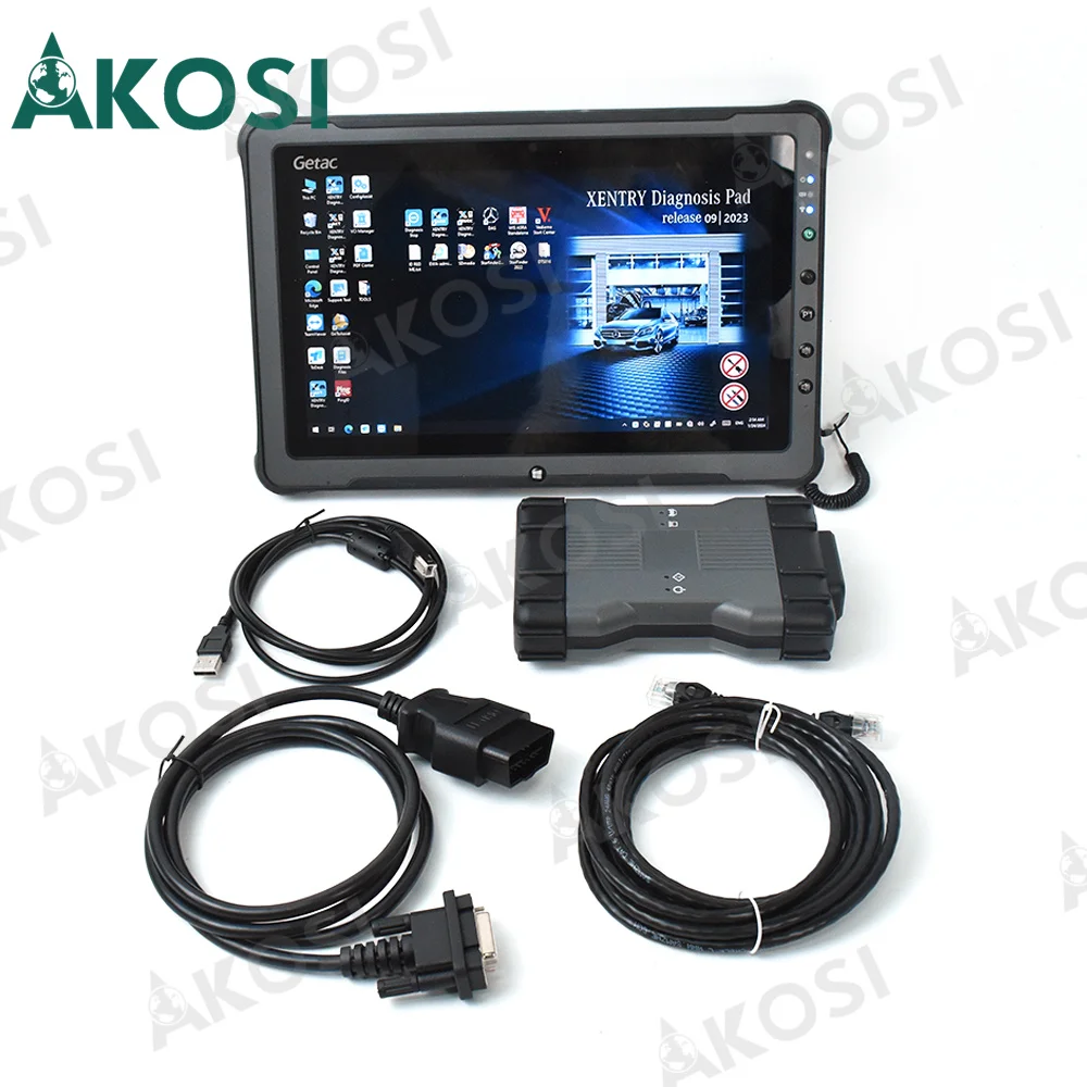 MB STAR C6 Multiplexer Mb SD Connect C6 for Car Diagnostic Scanner Tool with 2023.12 Xentry F110 tablet Ready to use