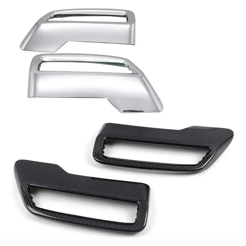 Car Rear Exhaust Muffler End Tip Pipe Sticker Cover Decorative Trim Accessories 2pcs/set For Peugeot 3008 II 5008 T87 2017-2023 view 4