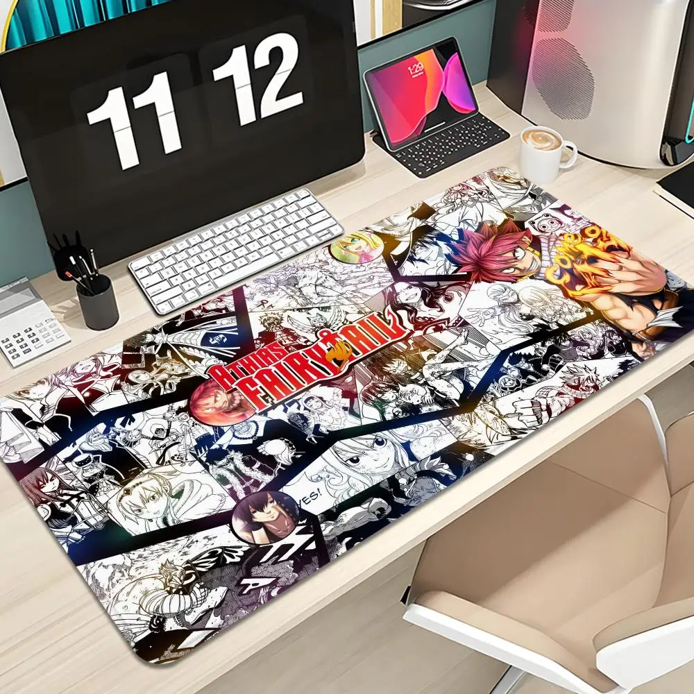 Anime fairy tail Mouse Pad Keyboard Mousepad large 600X300 mm Desk Mat PC Gaming High definition printing Table pad