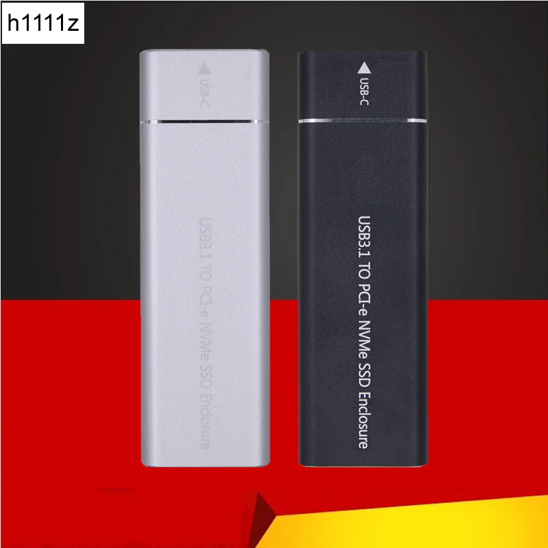 

NEW NVME Enclosure M.2 SSD Case NVME to USB 3.1 Gen2 10G Aluminium External SSD Box for M/M+B Key for 2230 2242 2260 2280 M2 SSD