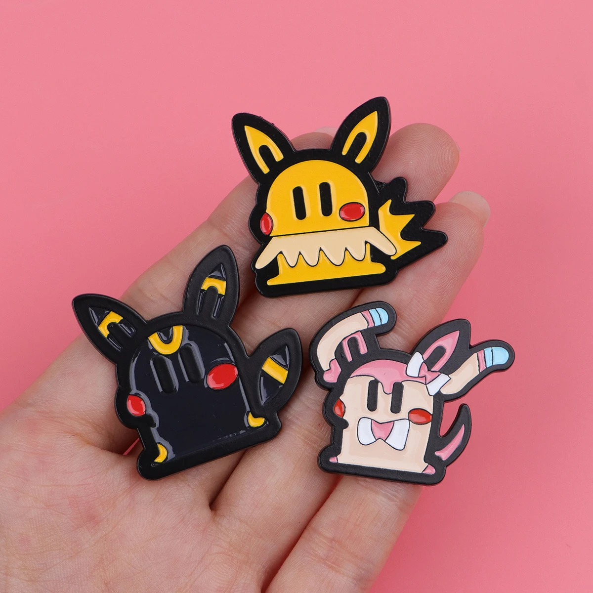Japanese Anime Elf Enamel Pin Cartoon Animals Brooches Woman Men Backpack Accessories Bags Badge Cute Lapel Jewelry Friends Gift