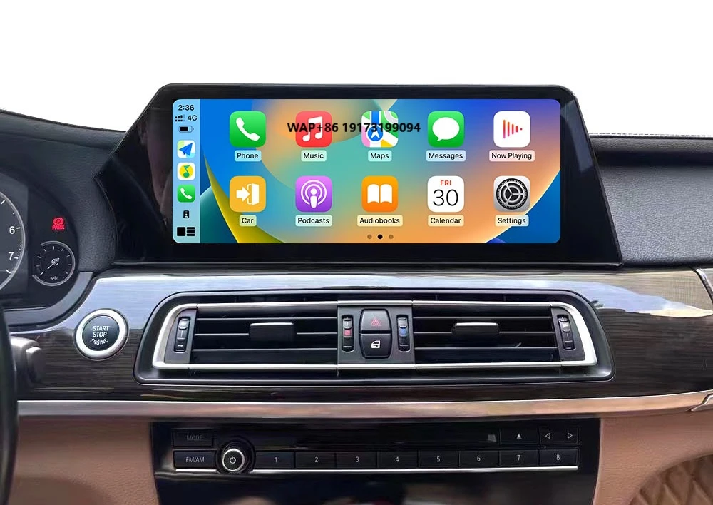 Sharp Gen  for 7 Series 2009-2017  Car Multimedia Player Car Navigation Stereo Radio Head Unit Auto Wireless Carplay